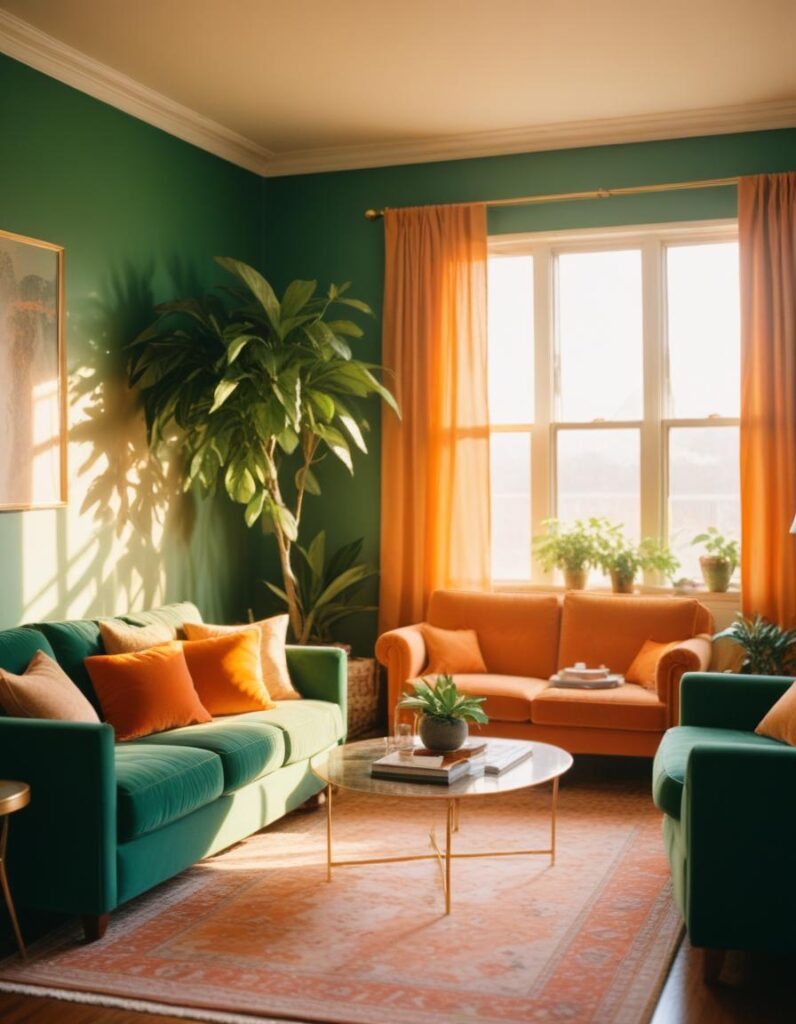 Green Living Room Ideas