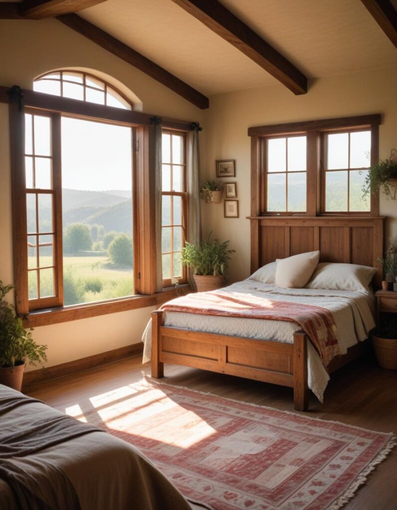 farmhouse master bedrooms decor